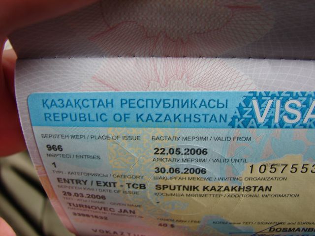 Kazach viza